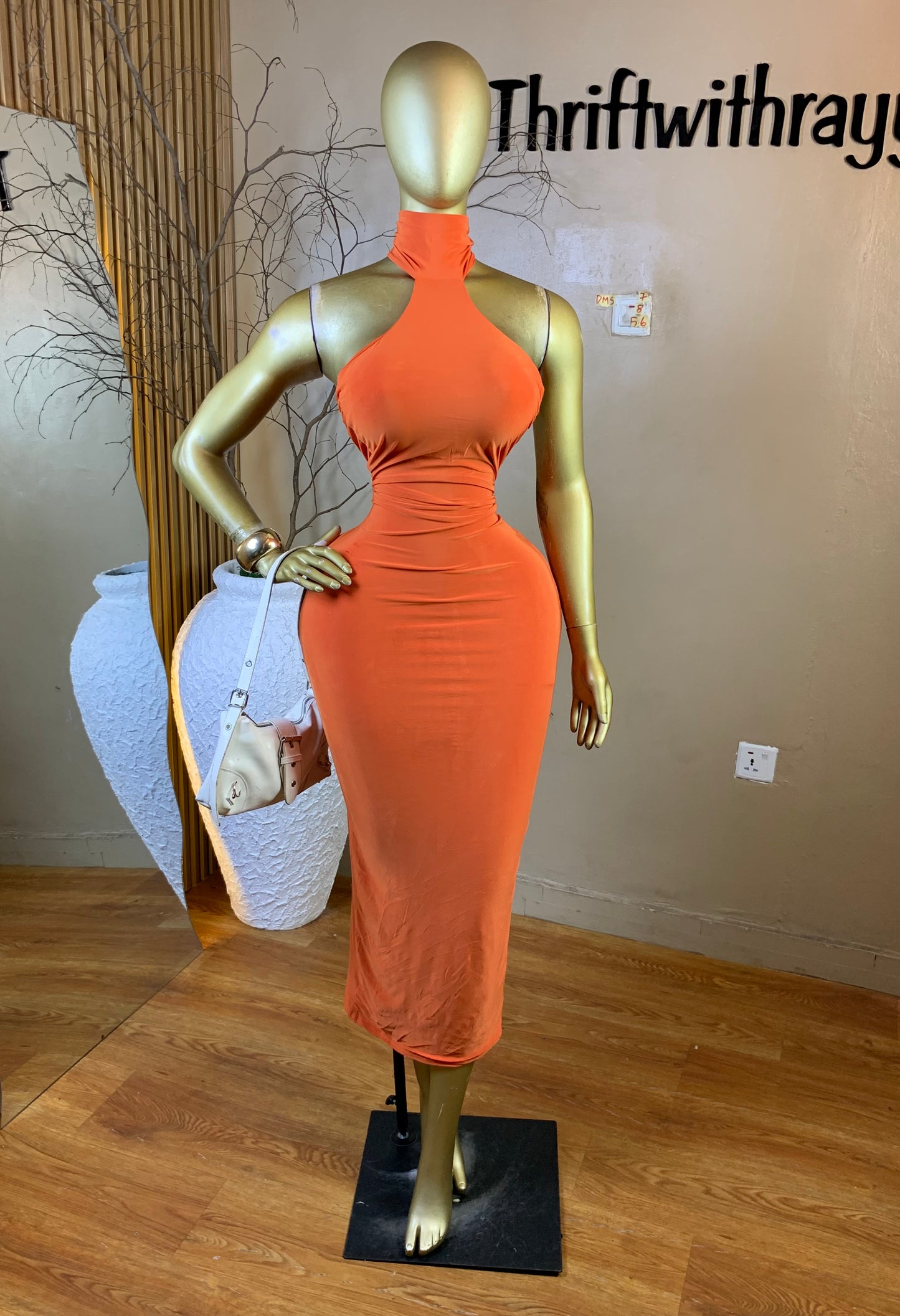 DAMSEL7 SIZE8 Length56 little stain