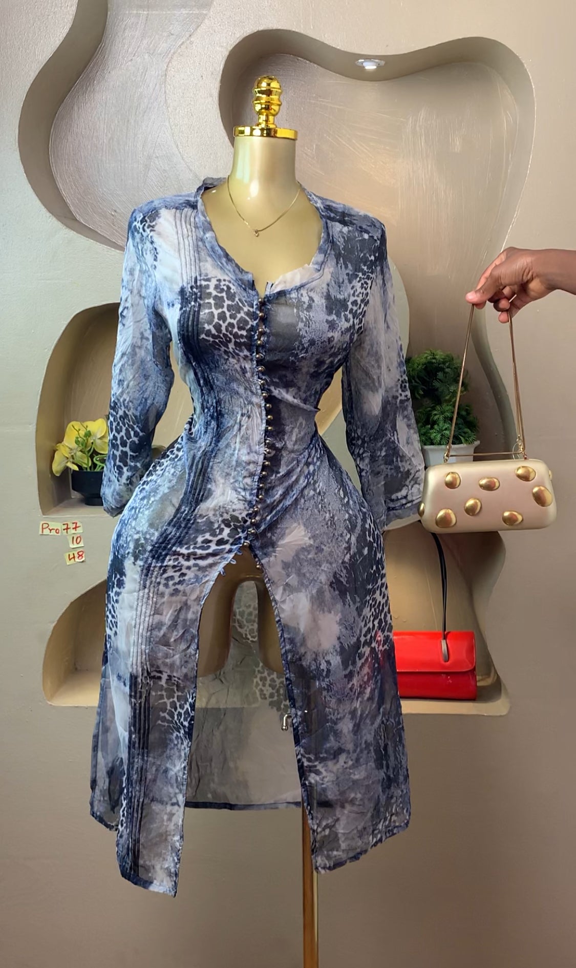 PRO77 SIZE10 DRESS Length48