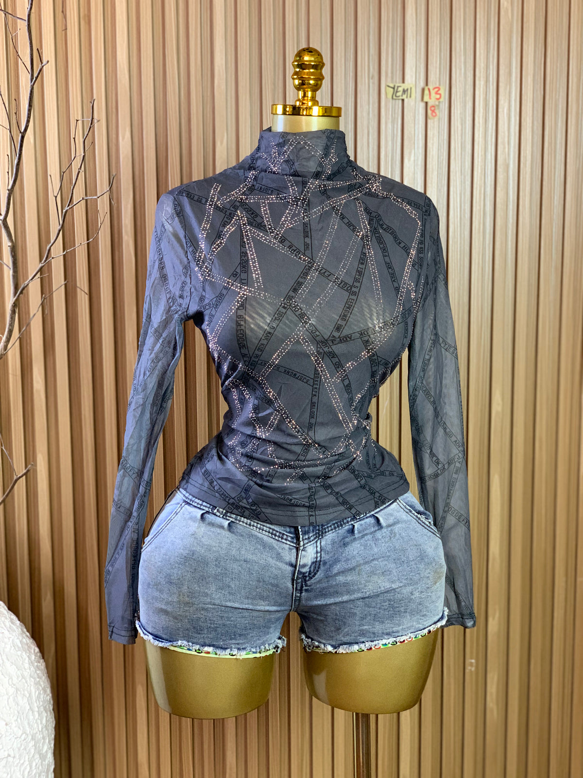 YEMI13 SIZE8(Mesh top)