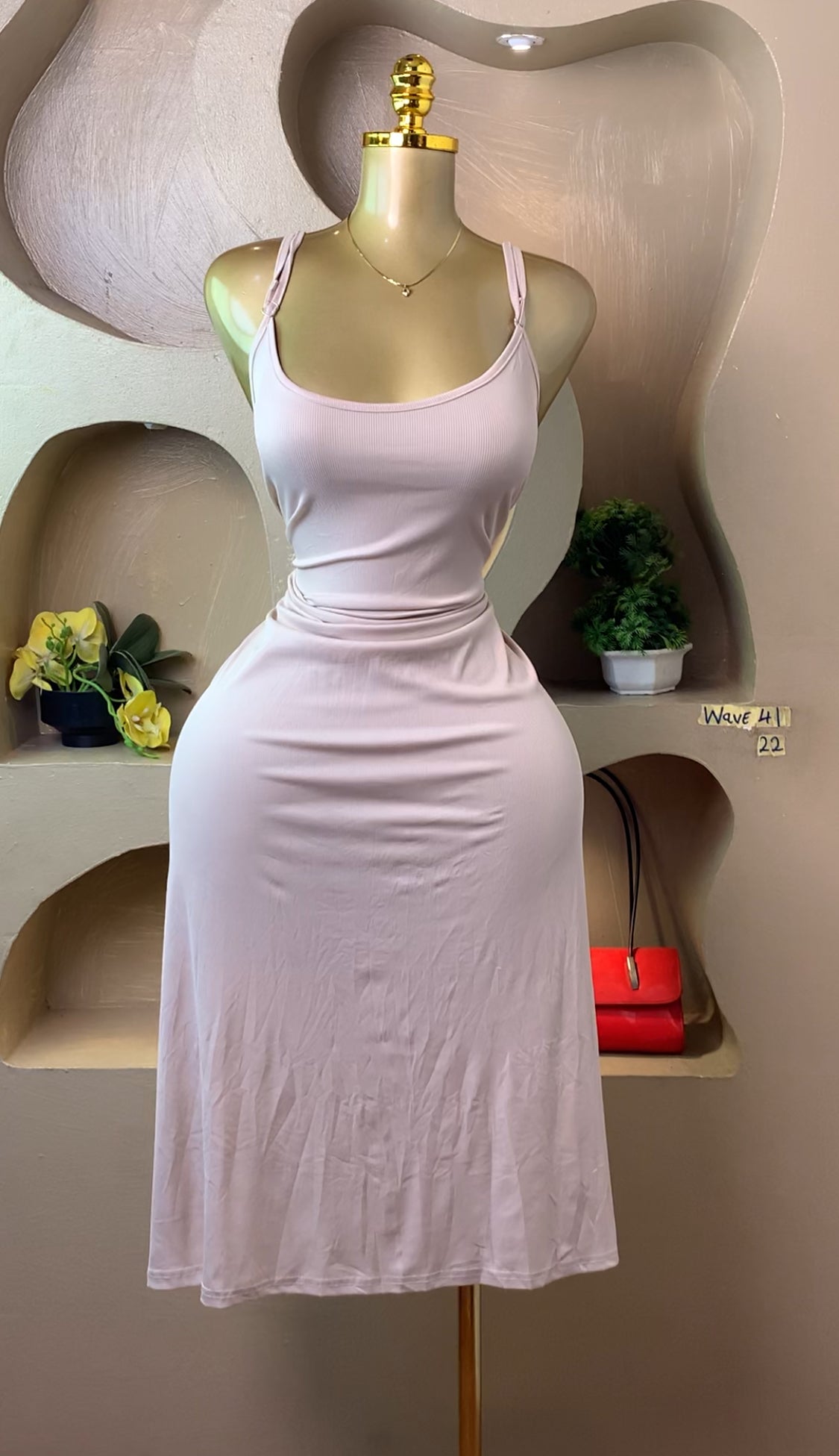 WAVE41 NUDE DRESS SIZE22