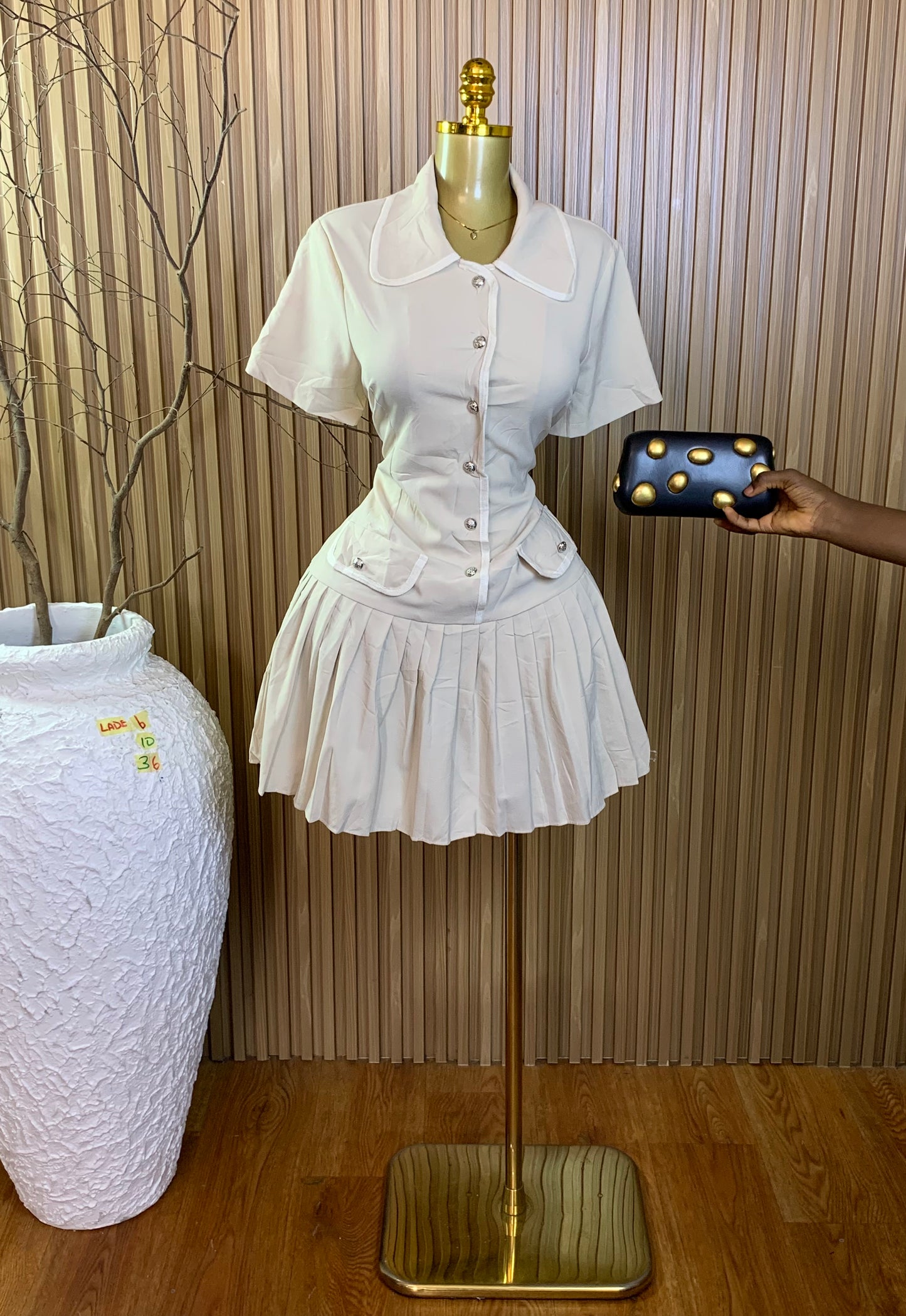 LADE6 SIZE10 Length36 corporate dress