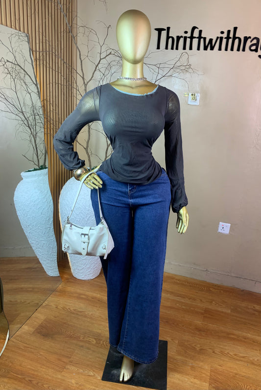 SIZE12 GIRL91 MESH TOP ONLY