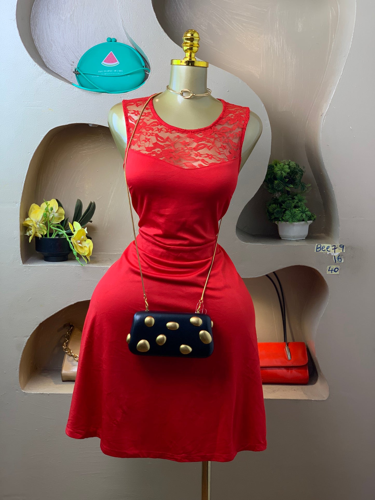 SIZE16 BEE79 Length40 (red)
