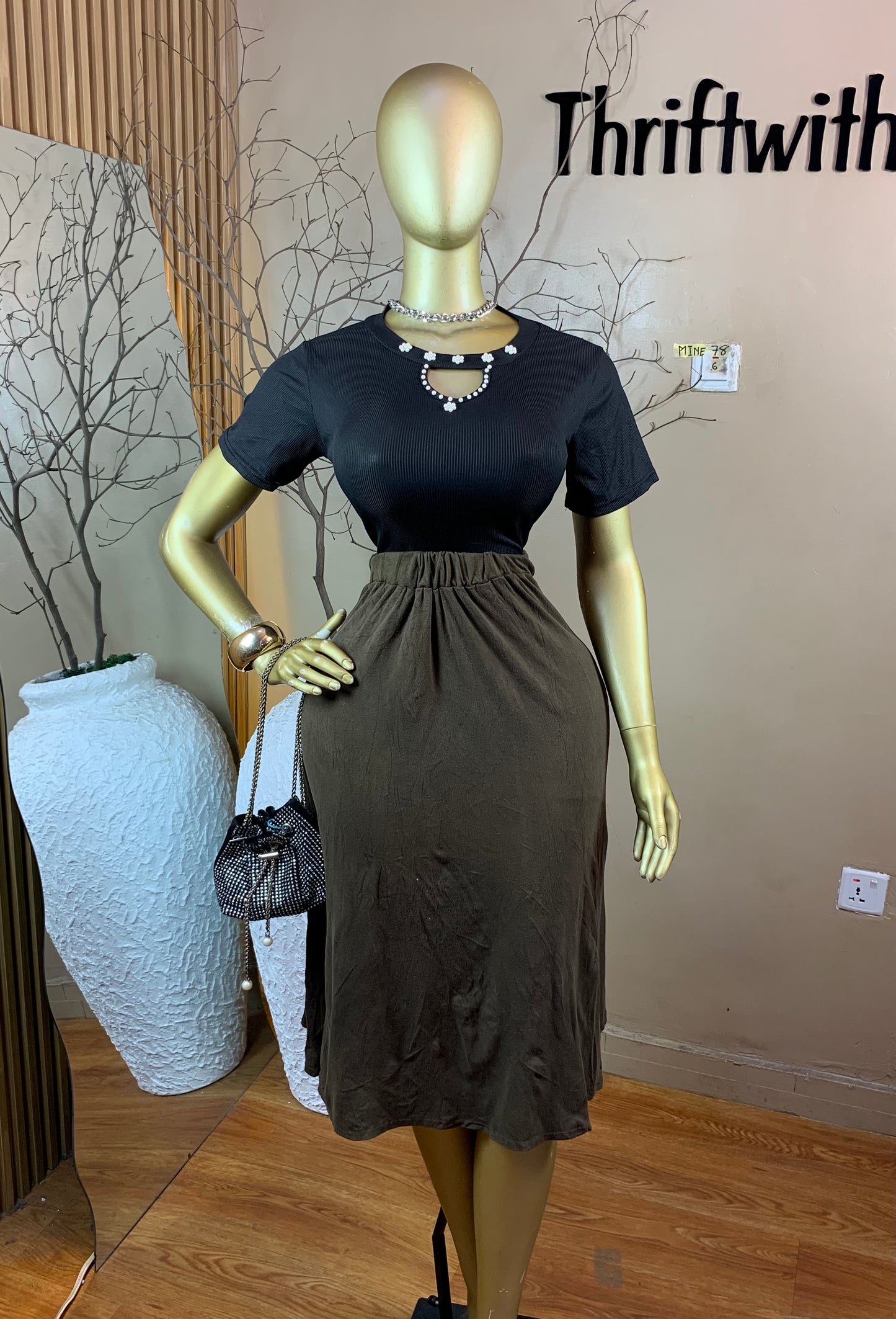 SIZE6 MINE78(Skirt only)