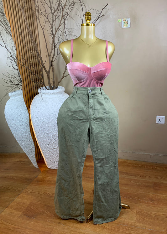 2Baggy Jean26 SIZE14 Length41 (Wide leg)
