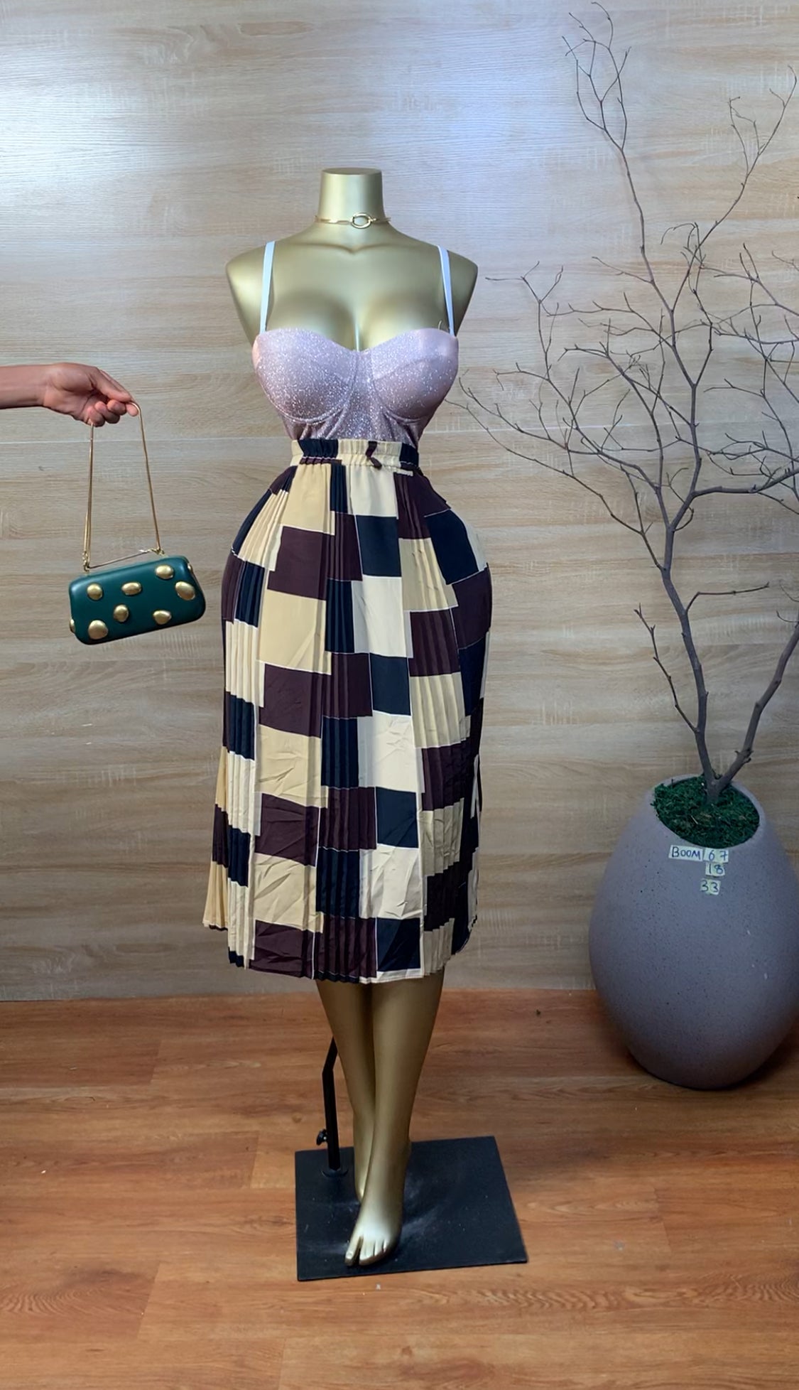 SIZE18 BOOM67 Skirt Length33