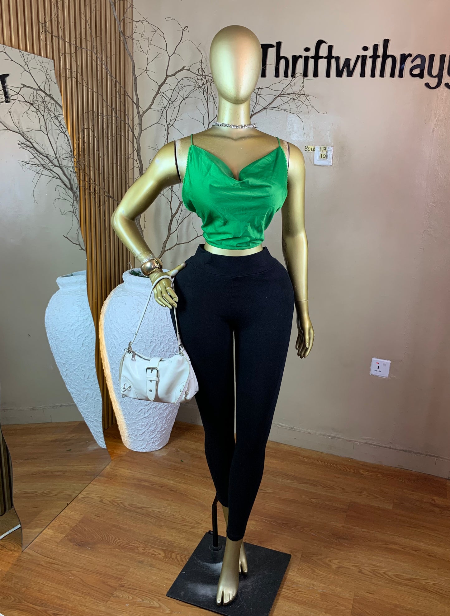 SIZE10 BOLD117 Green top