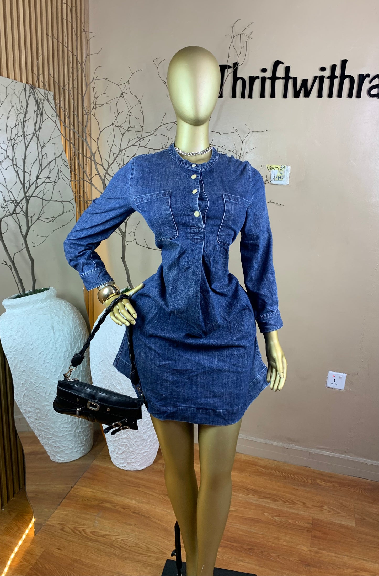 SIZE14 Crown39 Length40