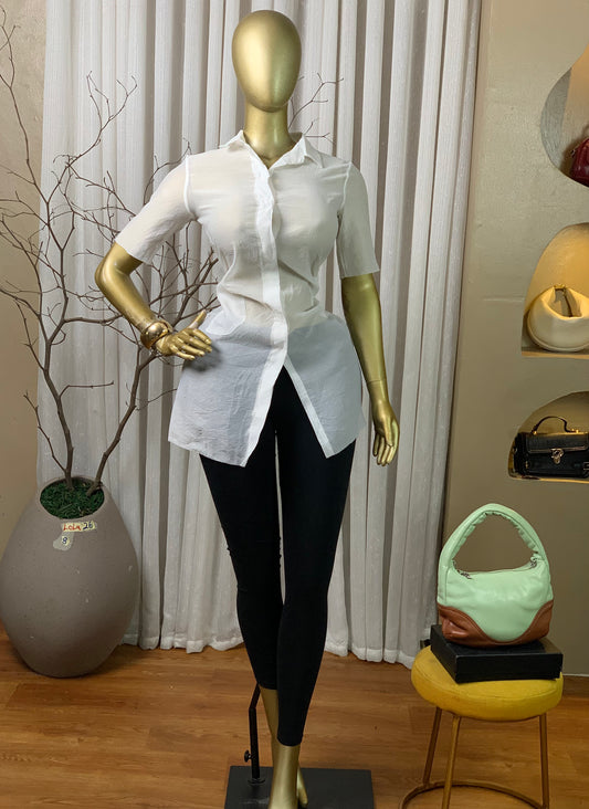 LOLA26 SIZE8 white shirt
