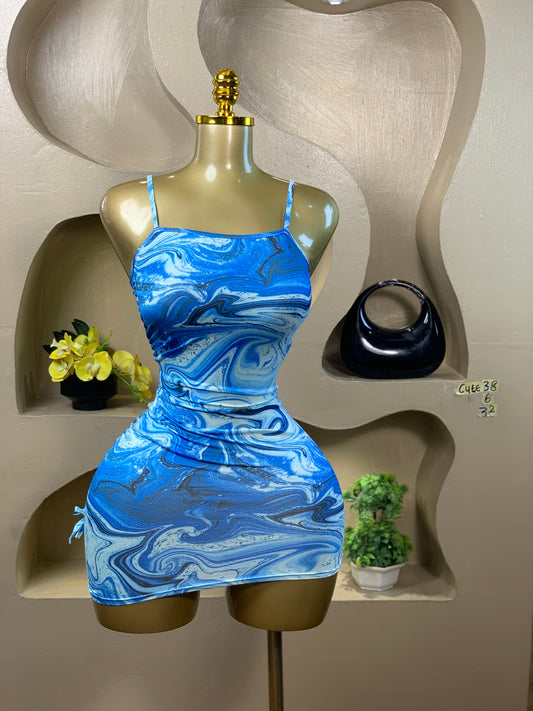 SIZE6 Cute38 Length32 (blue)
