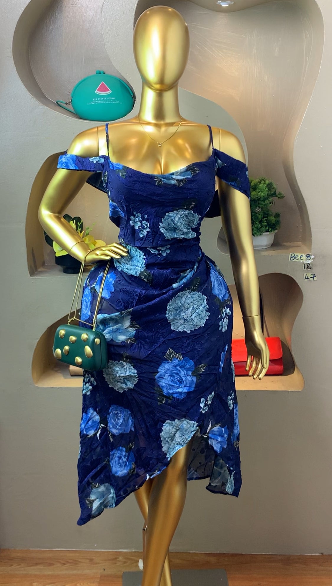 SIZE16 BEE8 Length47 (blue)