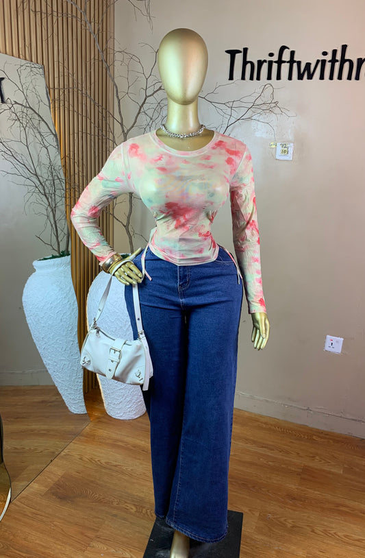 SIZE10 GIRL72 MESH TOP ONLY