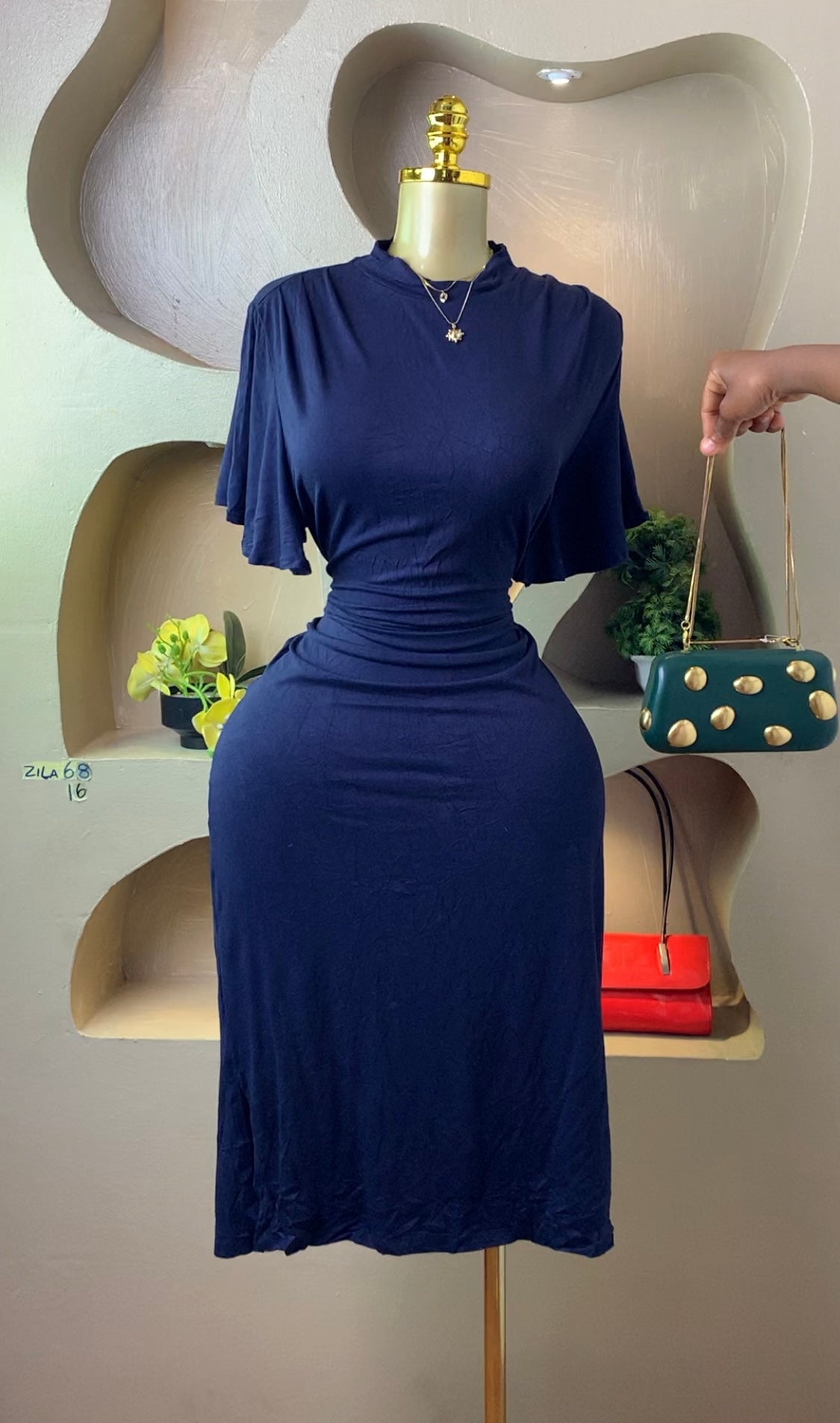 ZILA68 BLACK DRESS SIZE16