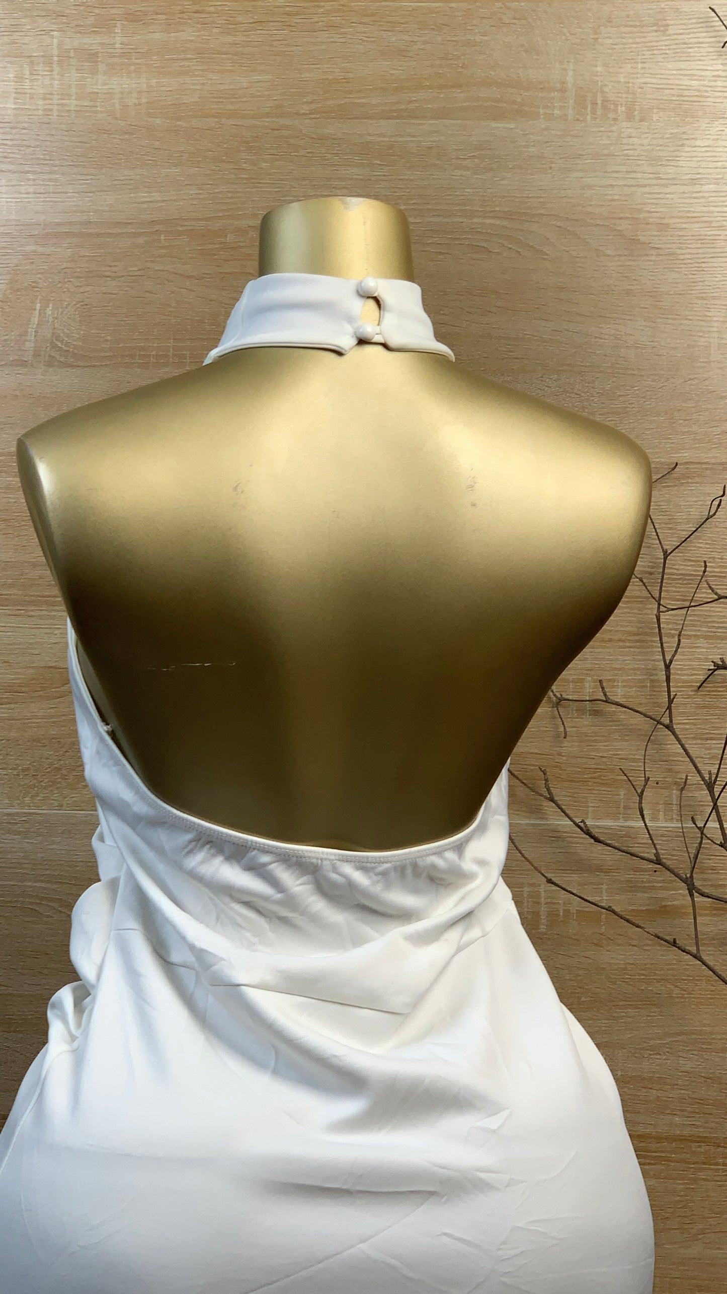 FAB4 SIZE12 White DRESS Length36