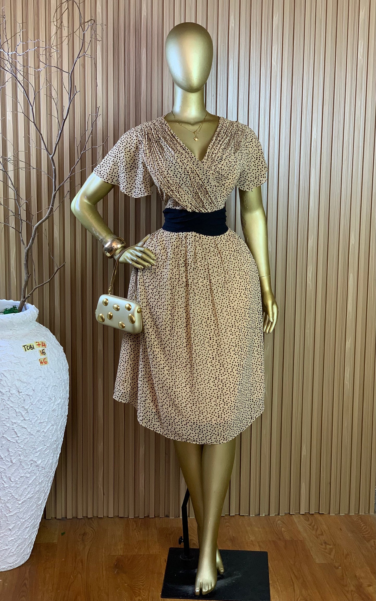TOBI74 SIZE16 Length46 dress