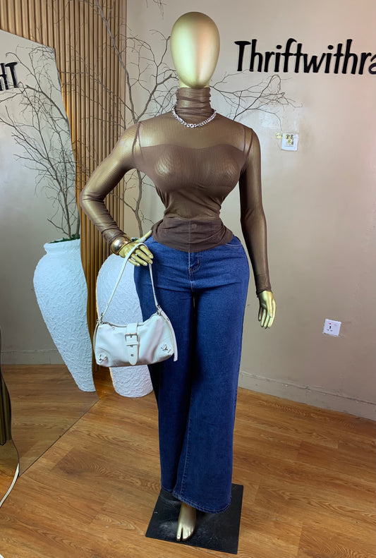 SIZE8 GIRL88 MESH TOP ONLY