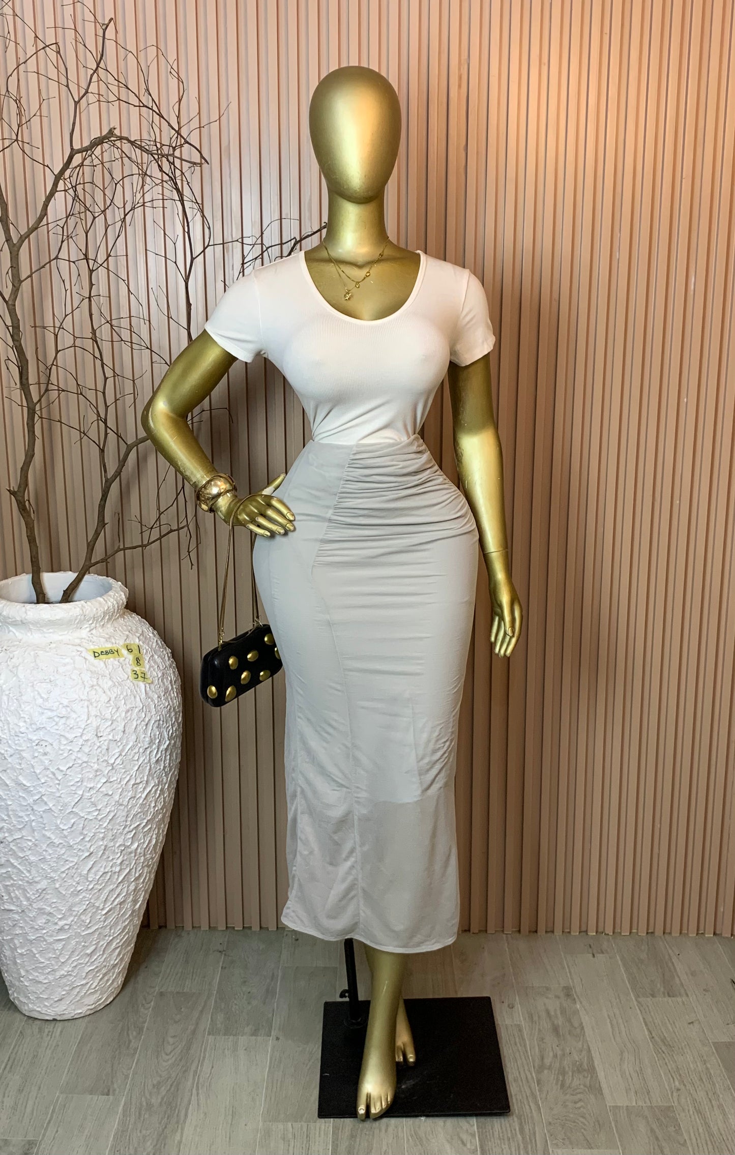 DEBBY61 SIZE8 Length37 Skirt only