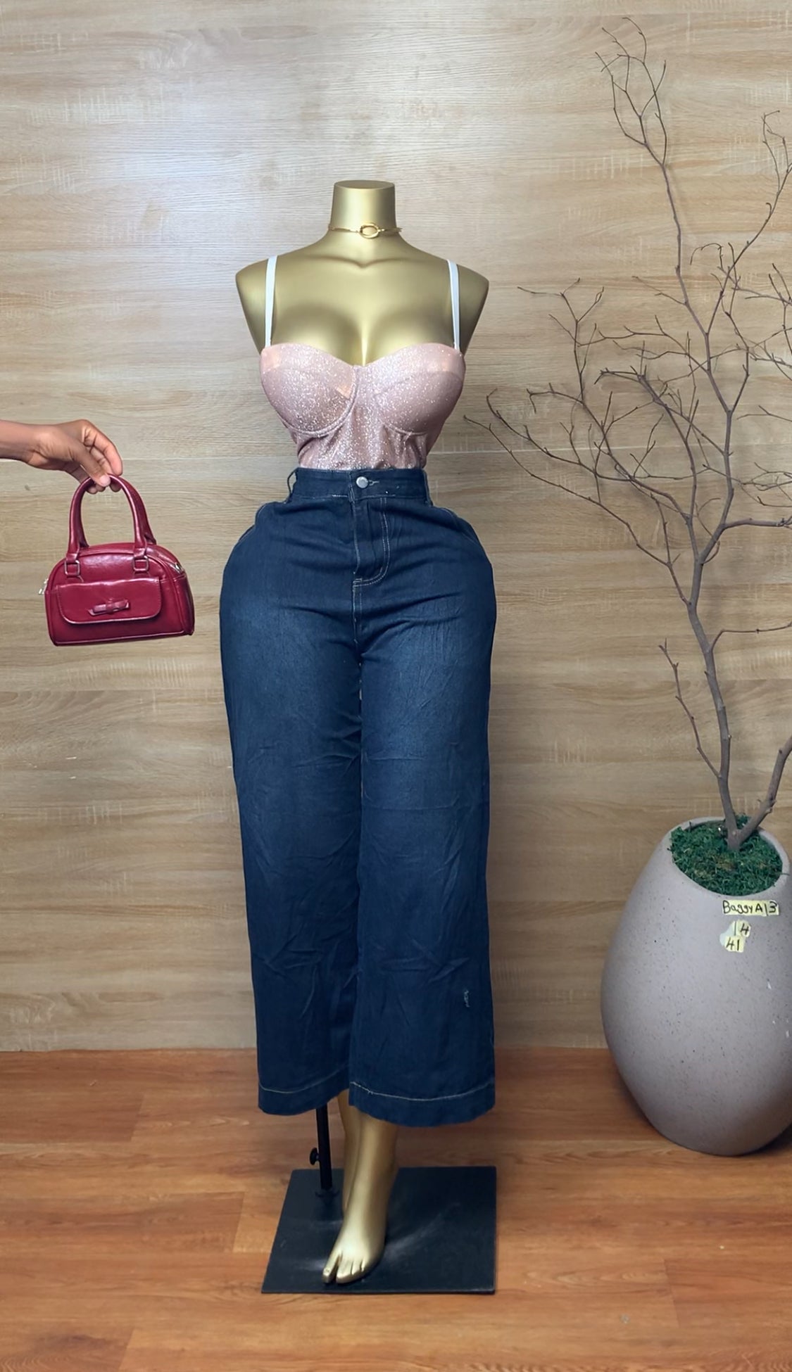 SIZE14 BAGGYA13 Length41 Jean Only