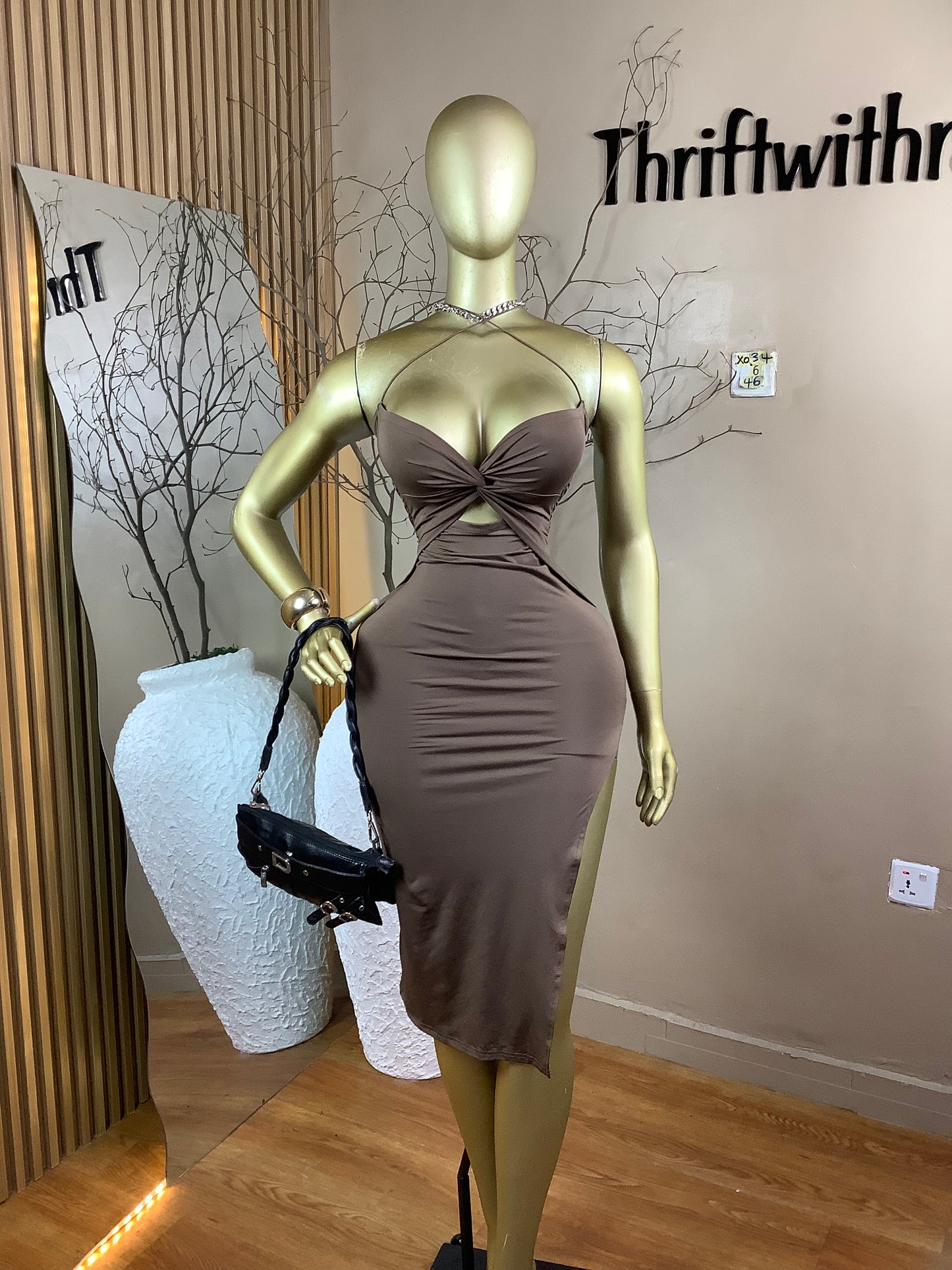 SIZE6 XO34 Length46 (chocolate)