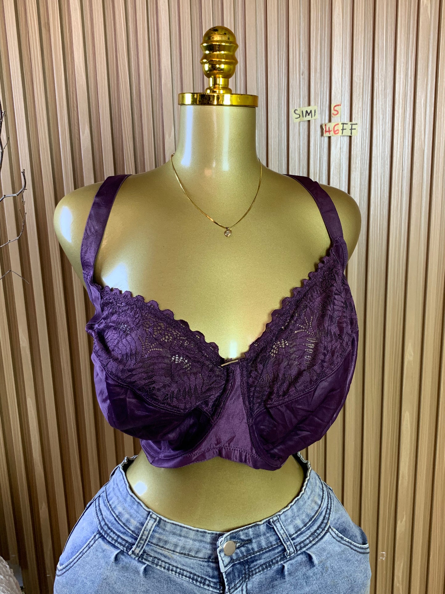 SIMI5 SIZE46FF(Purple bra only)