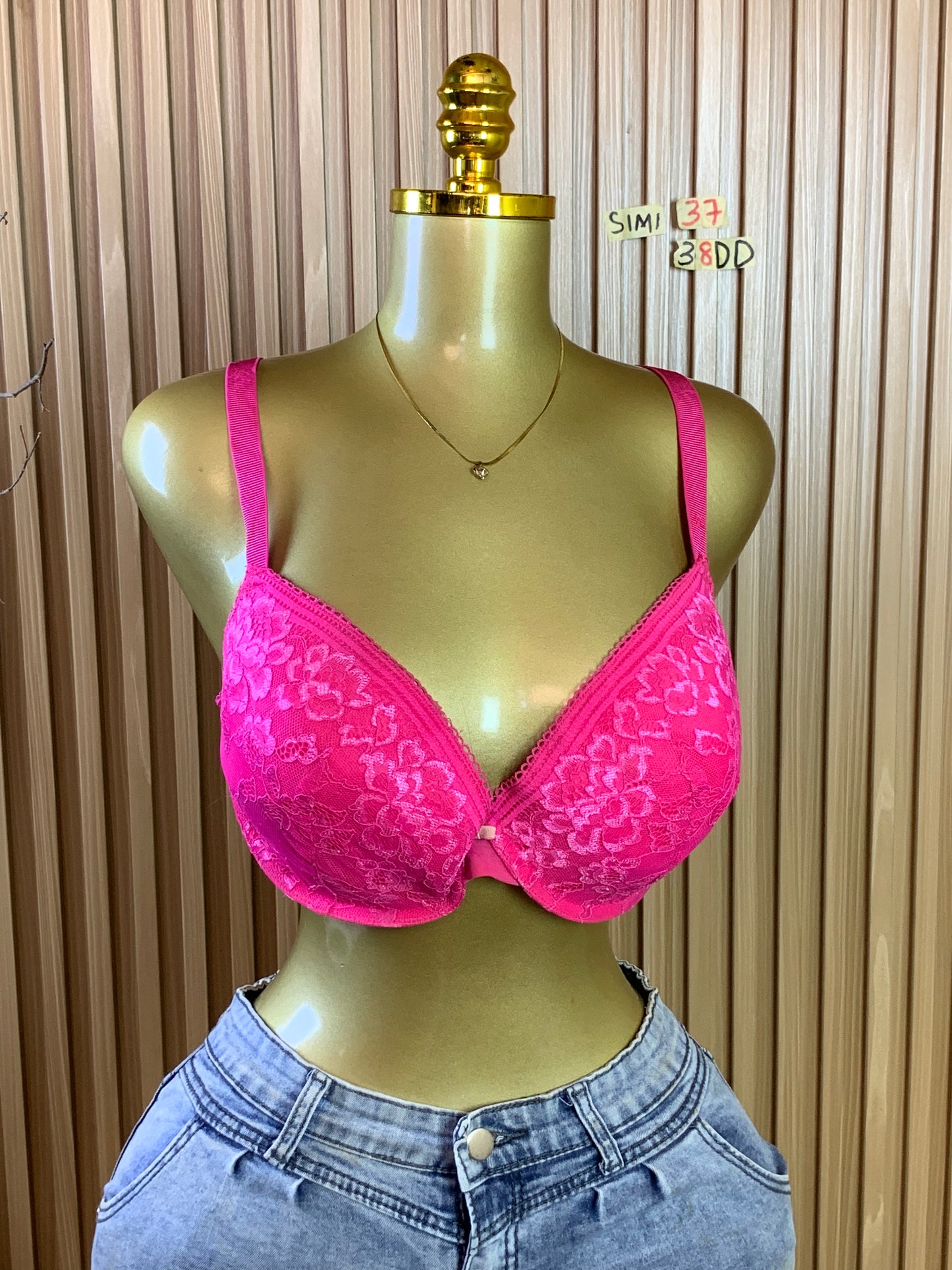 SIMI37 SIZE38DD(Pink bra only)