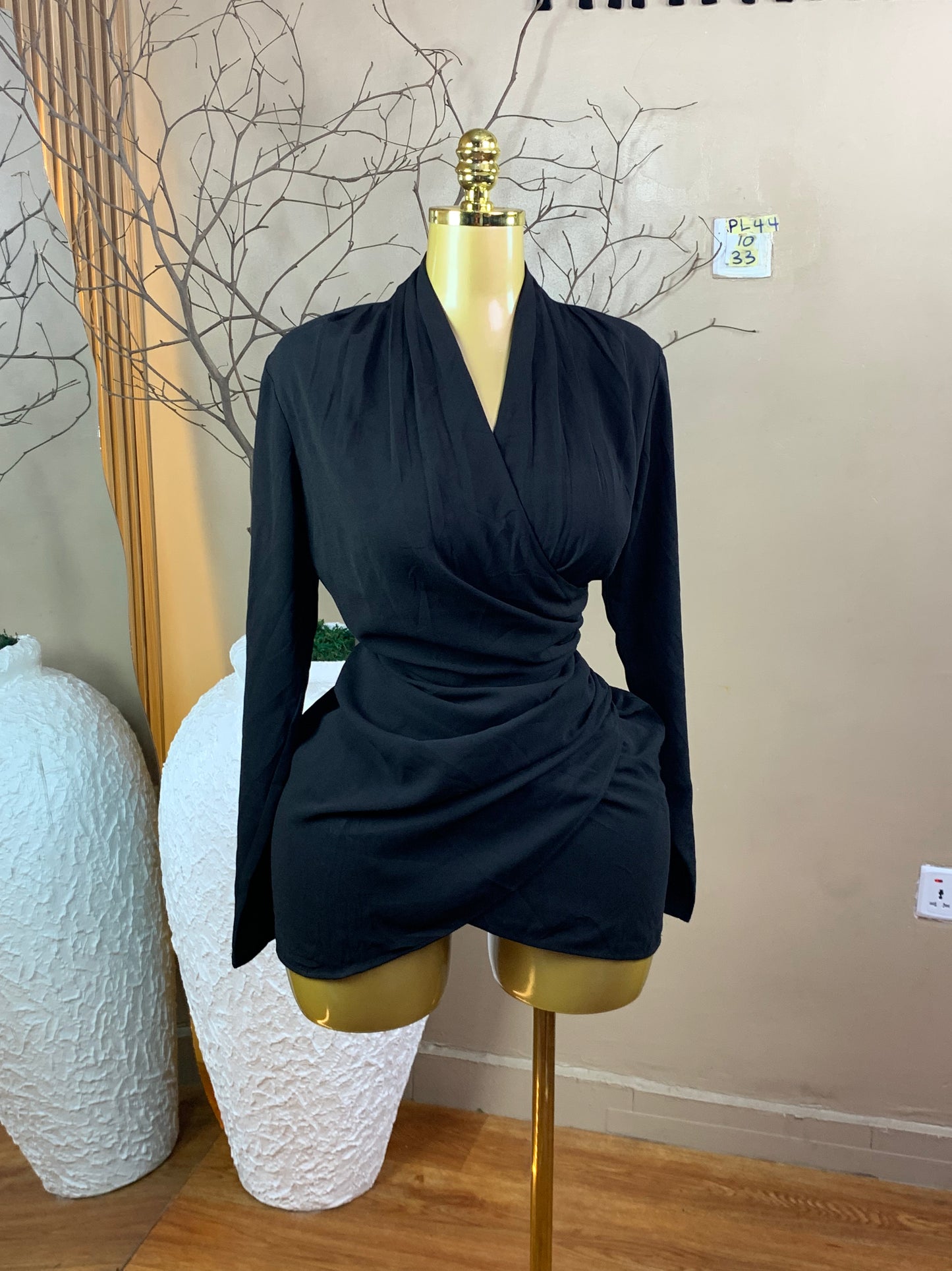 SIZE10 Pearl44 Length33(black)