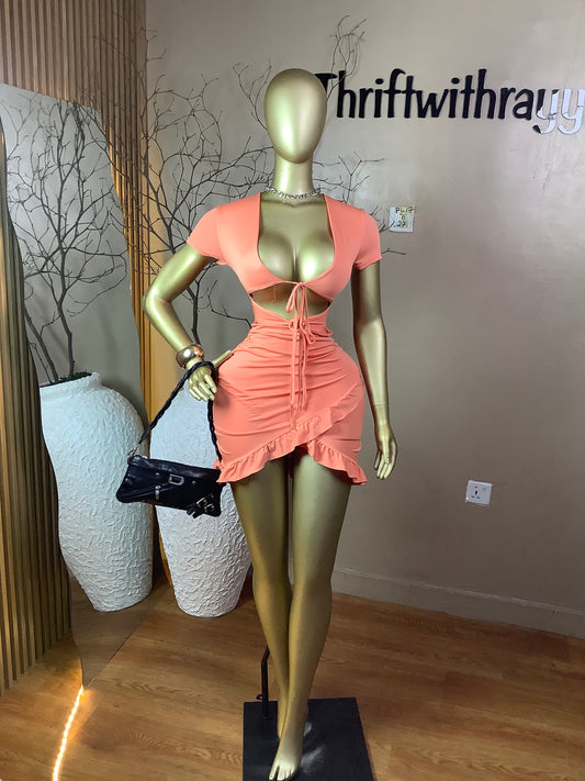 SIZE6 Pearl17 Length27(peach)