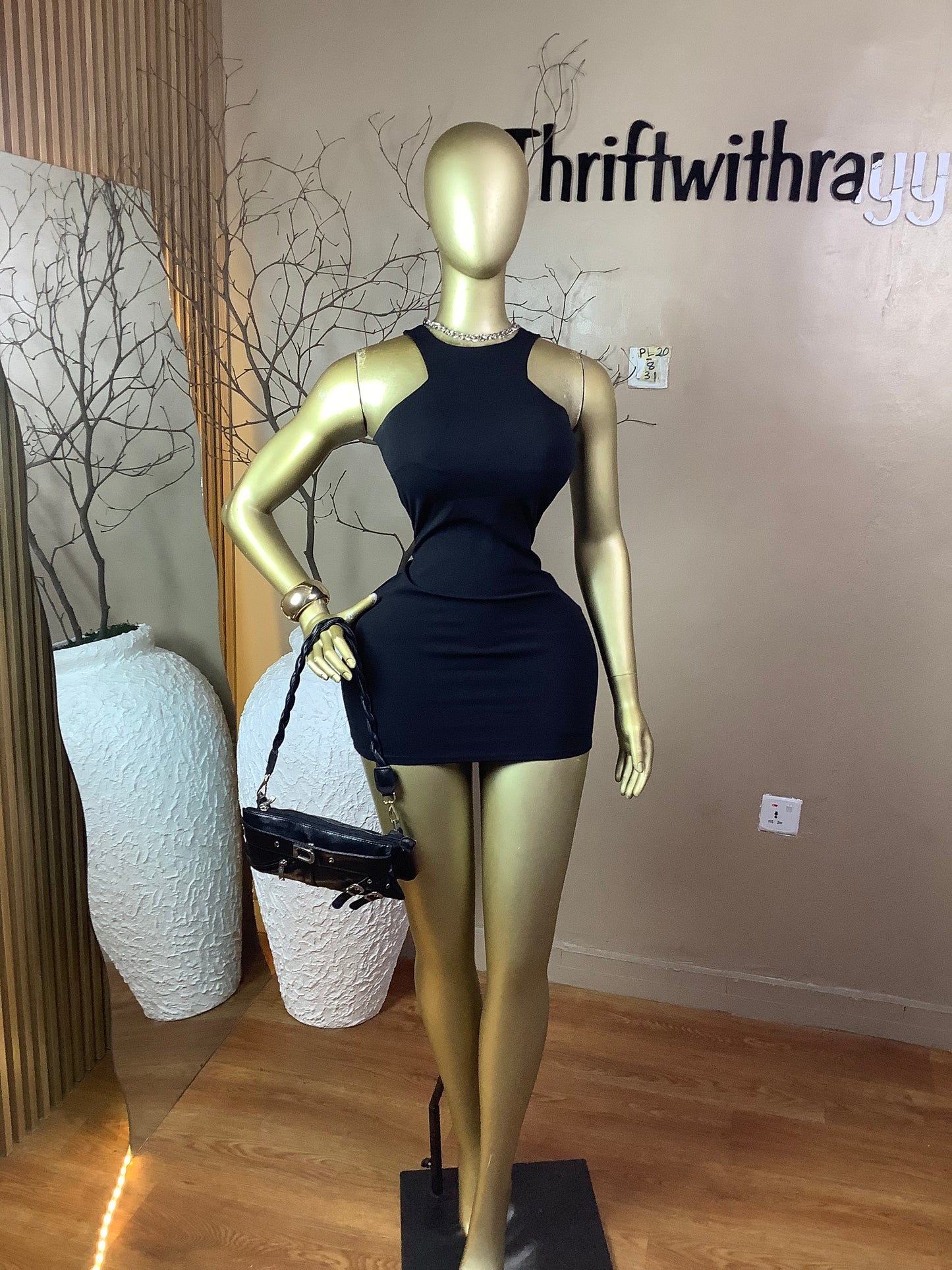 SIZE8 Pearl20 Length31(black)