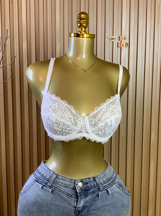 SIMI66 SIZE36B(White bra only)