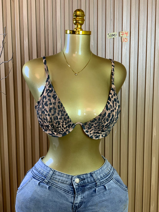 SIMI74 SIZE10(Animal print bra only)