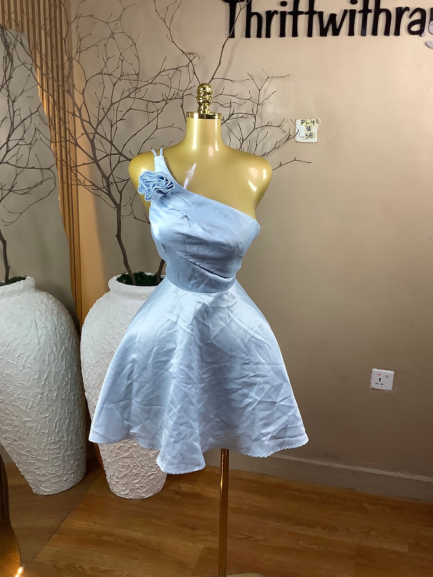 SIZE8 Pearl46 Length36(blue)