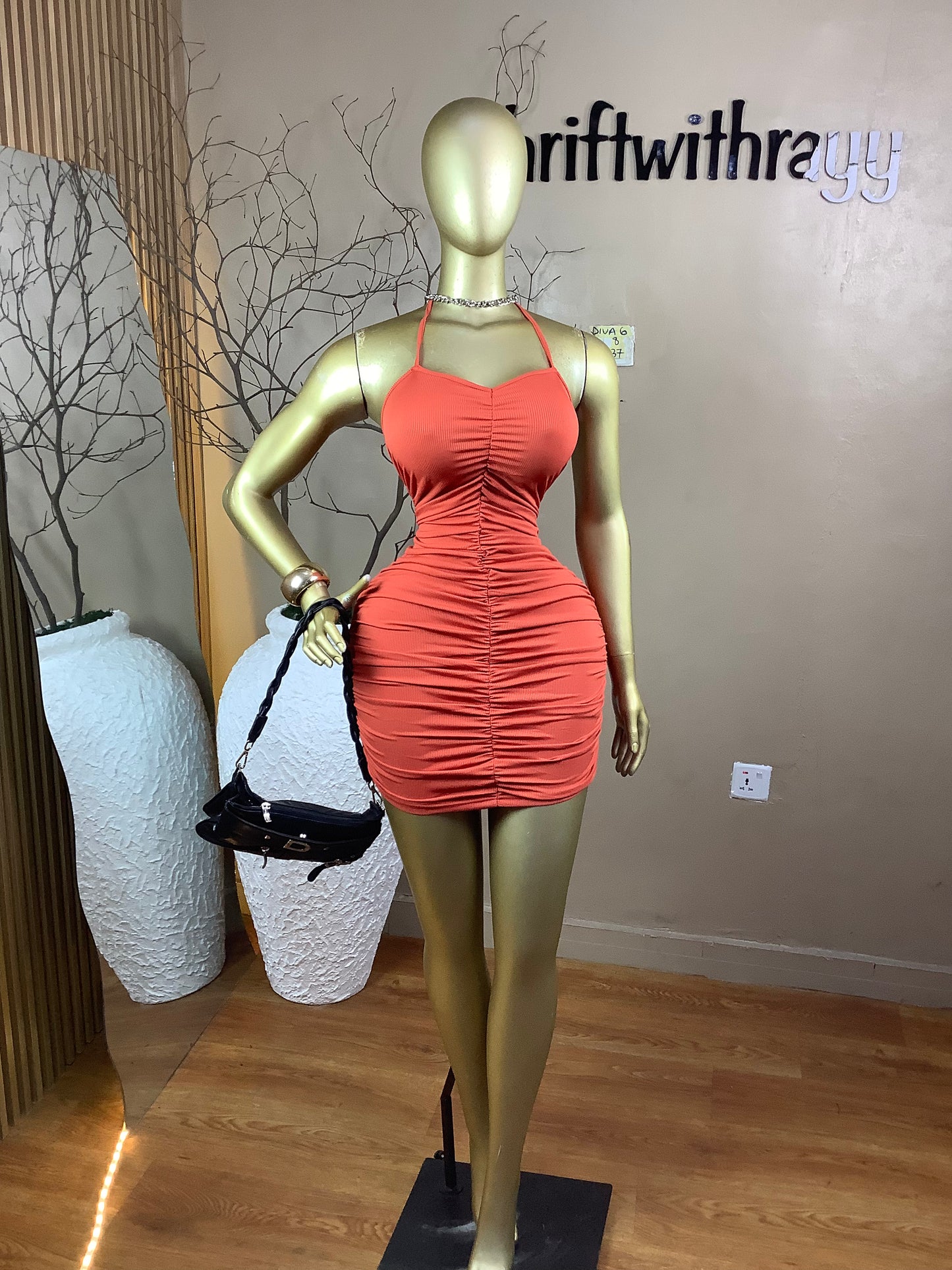 SIZE8 Diva6 Length37(Burnt orange)