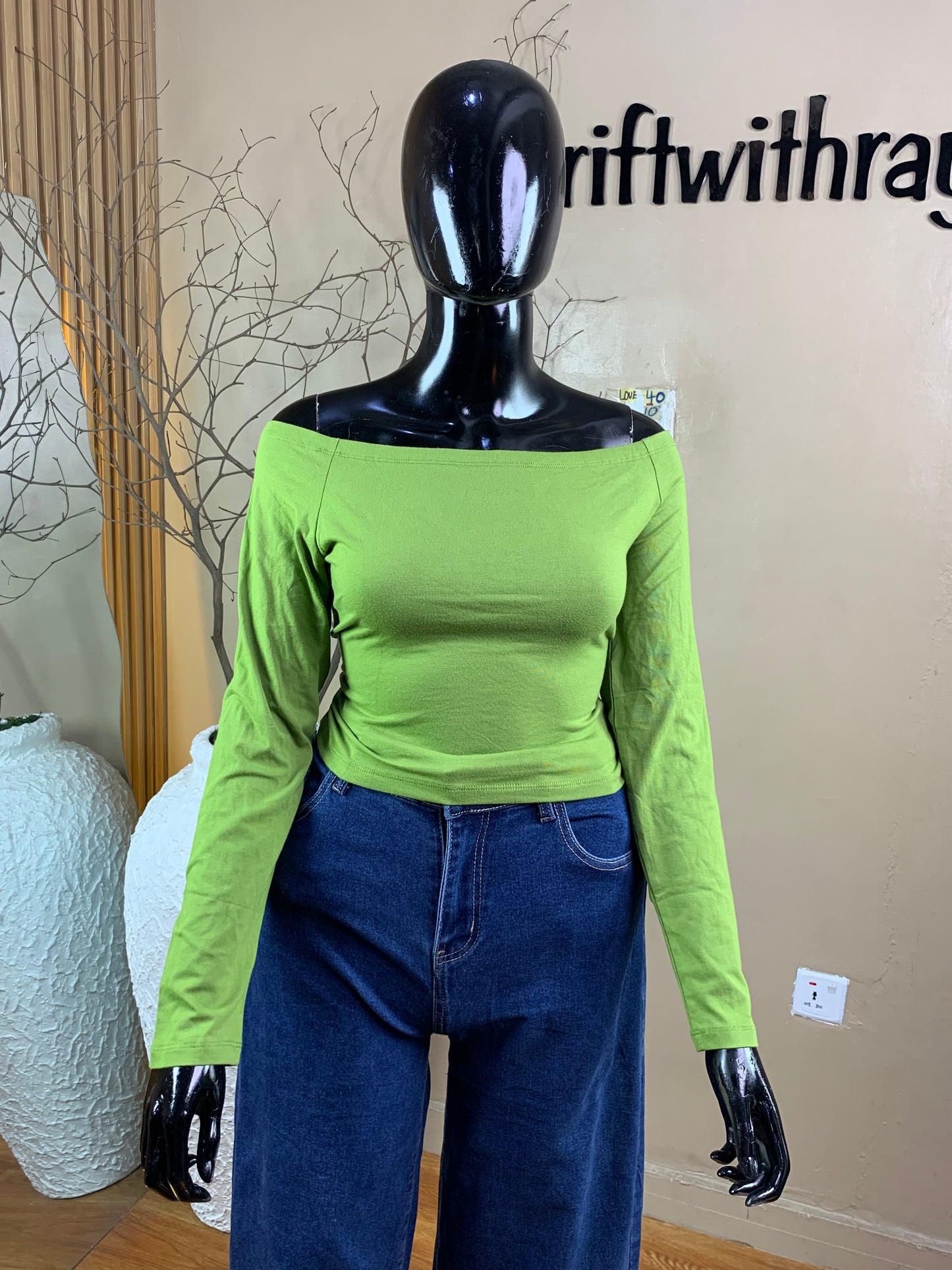 SIZE10 LOVE40(green(Top only)