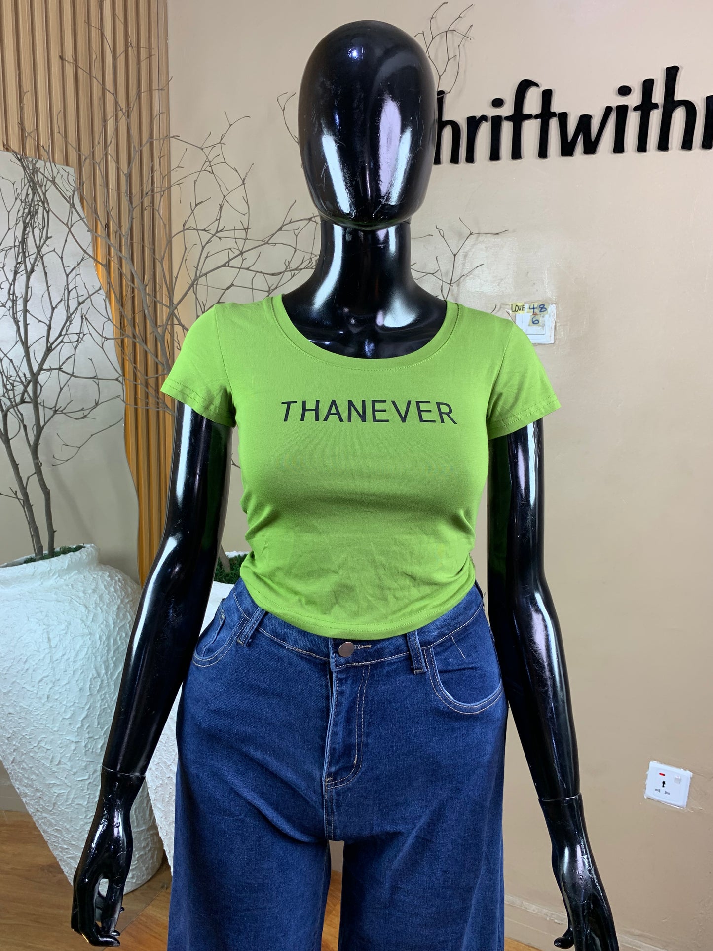 SIZE6 LOVE48(green)(Top only)