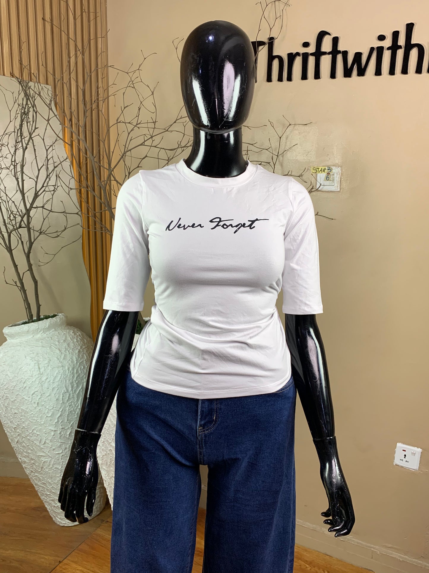 SIZE6 STAR3(white) (Top only)
