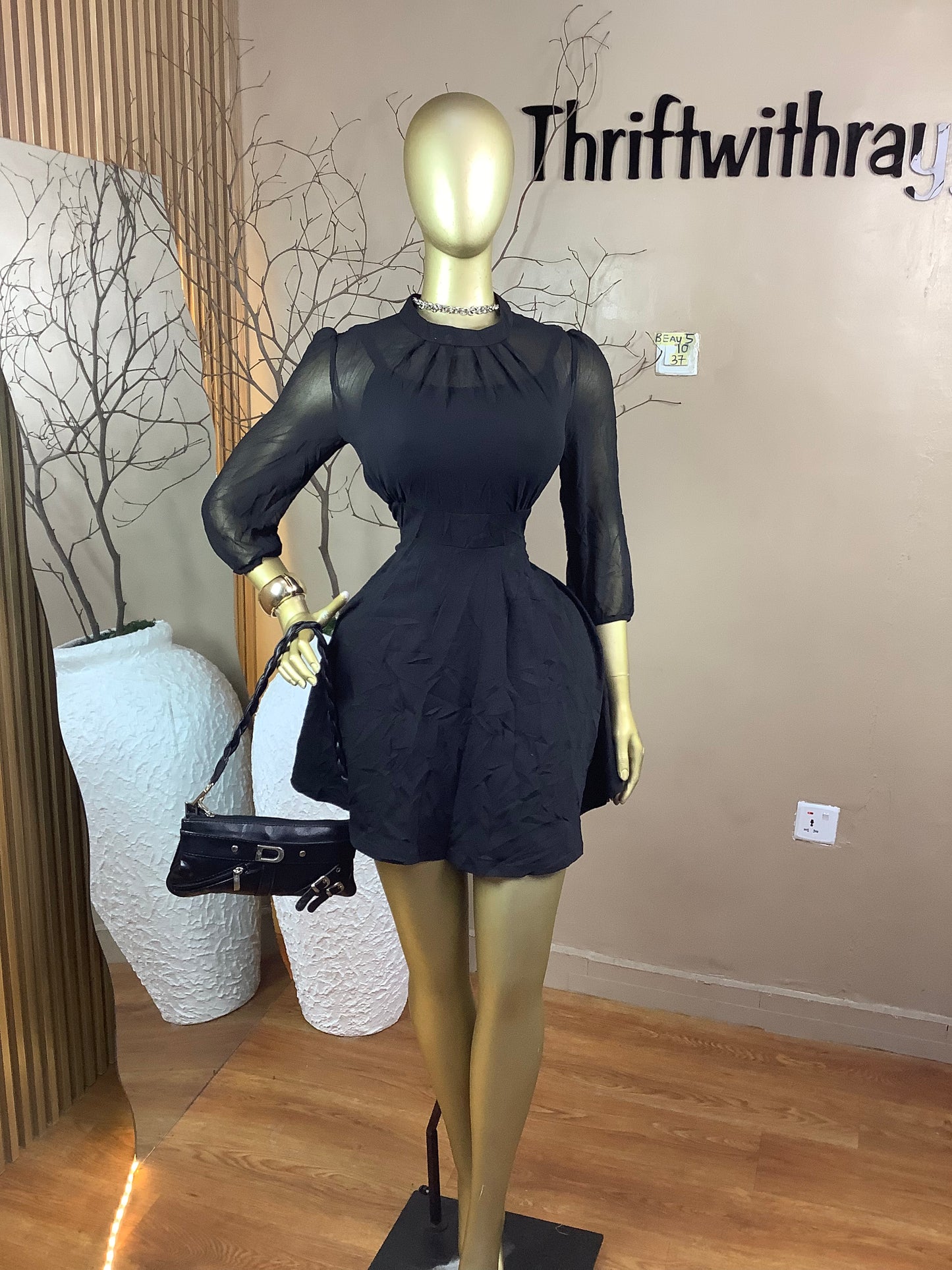 SIZE10 Beau5 Length37(black)