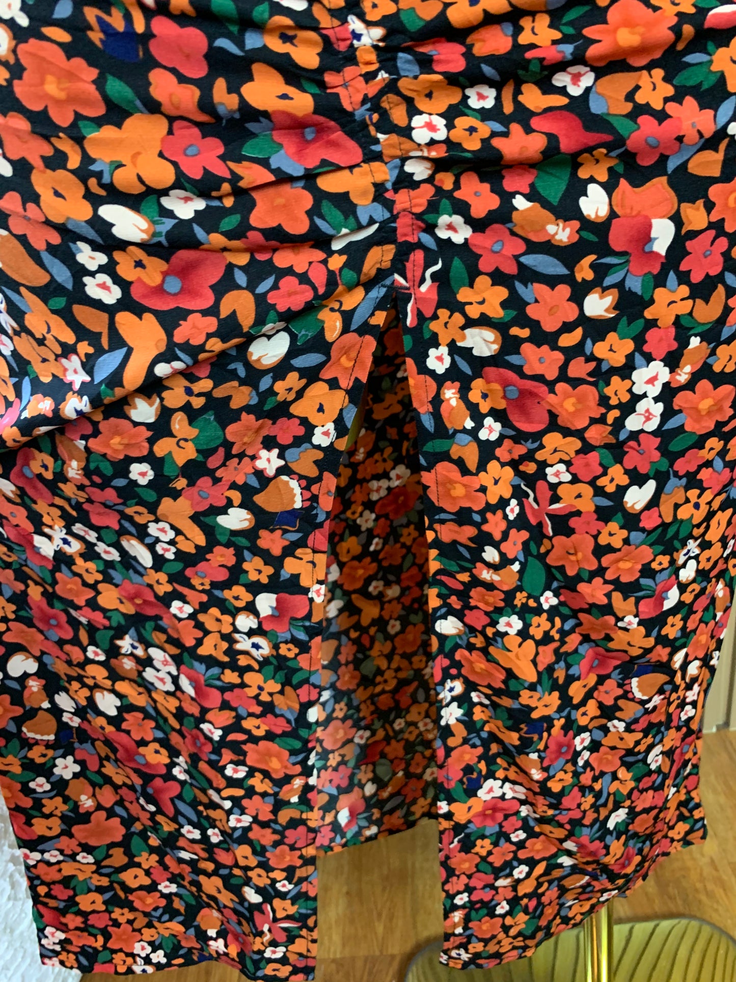 TOBI58 SIZE12 Length49 floral dress
