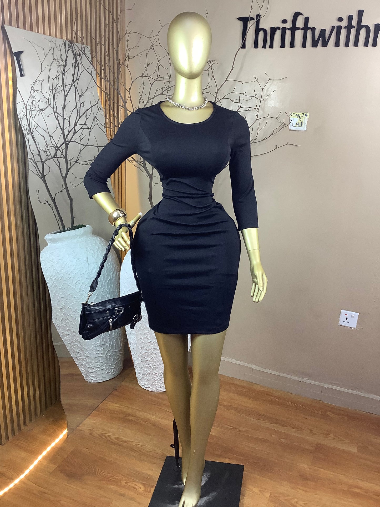 SIZE8 Beau24 Length41(black)
