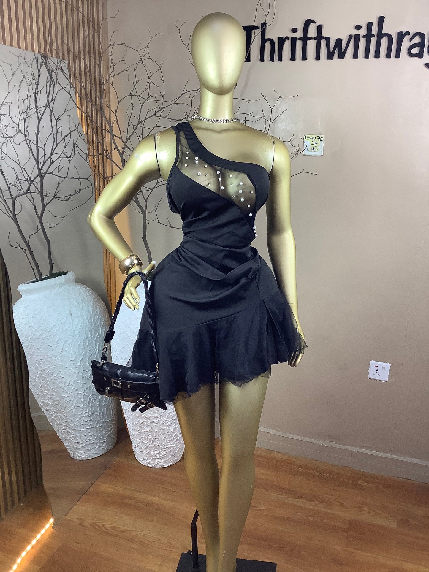 SIZE24 Beau70 Length42(black)