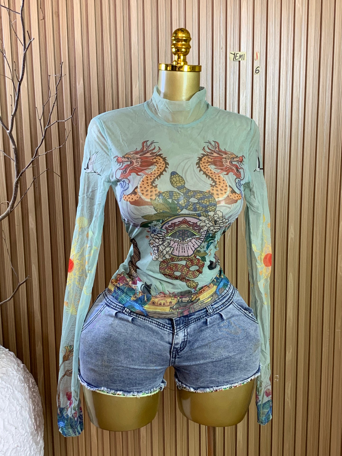 YEMI1 SIZE6(Mesh top)