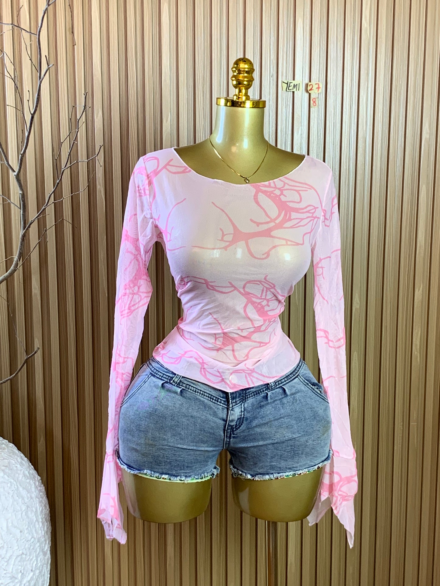 YEMI27 SIZE8(Mesh top)