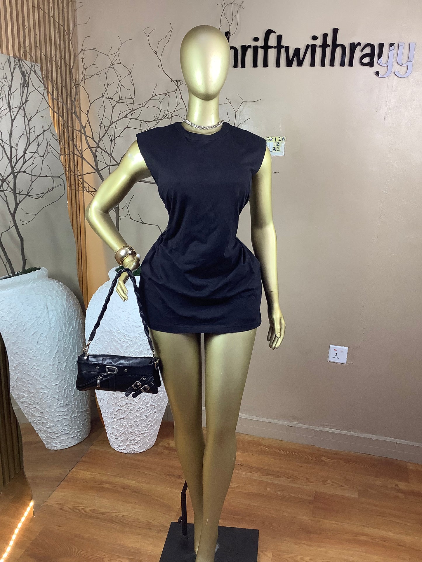 SIZE12 SKY26 Length32(black)