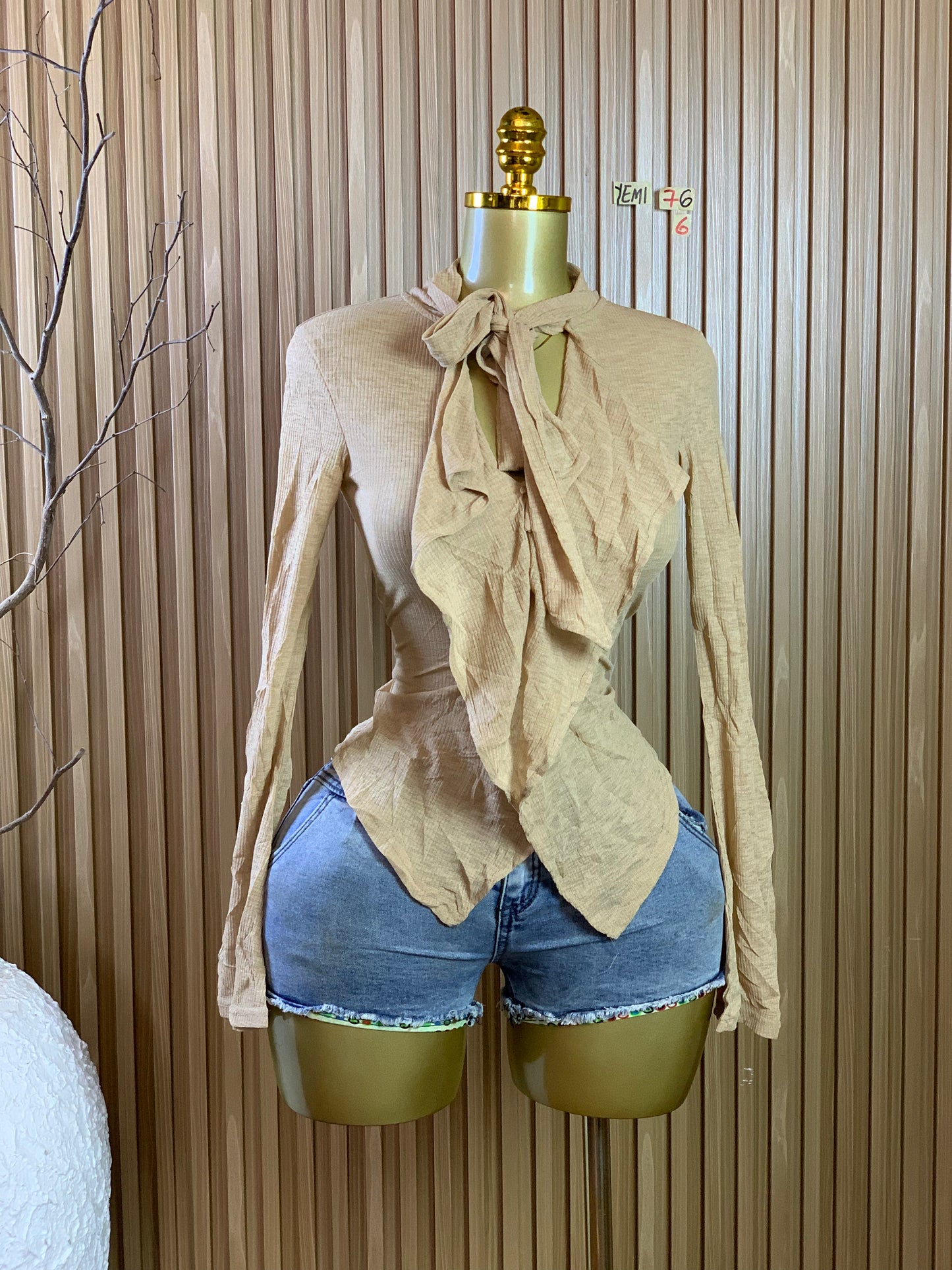 YEMI76 SIZE6(Nude top)