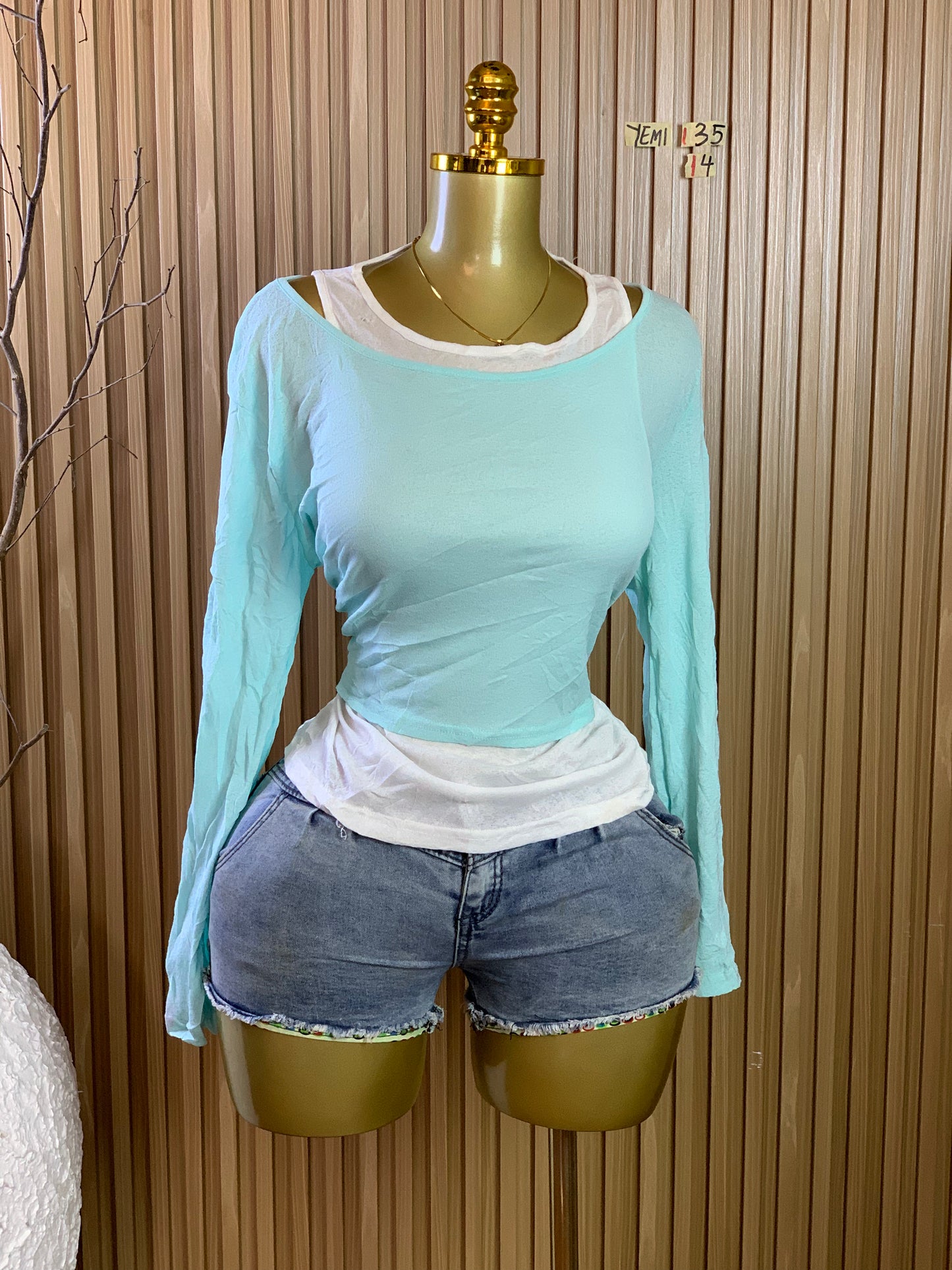 YEMI135 SIZE14(Top)Little stain