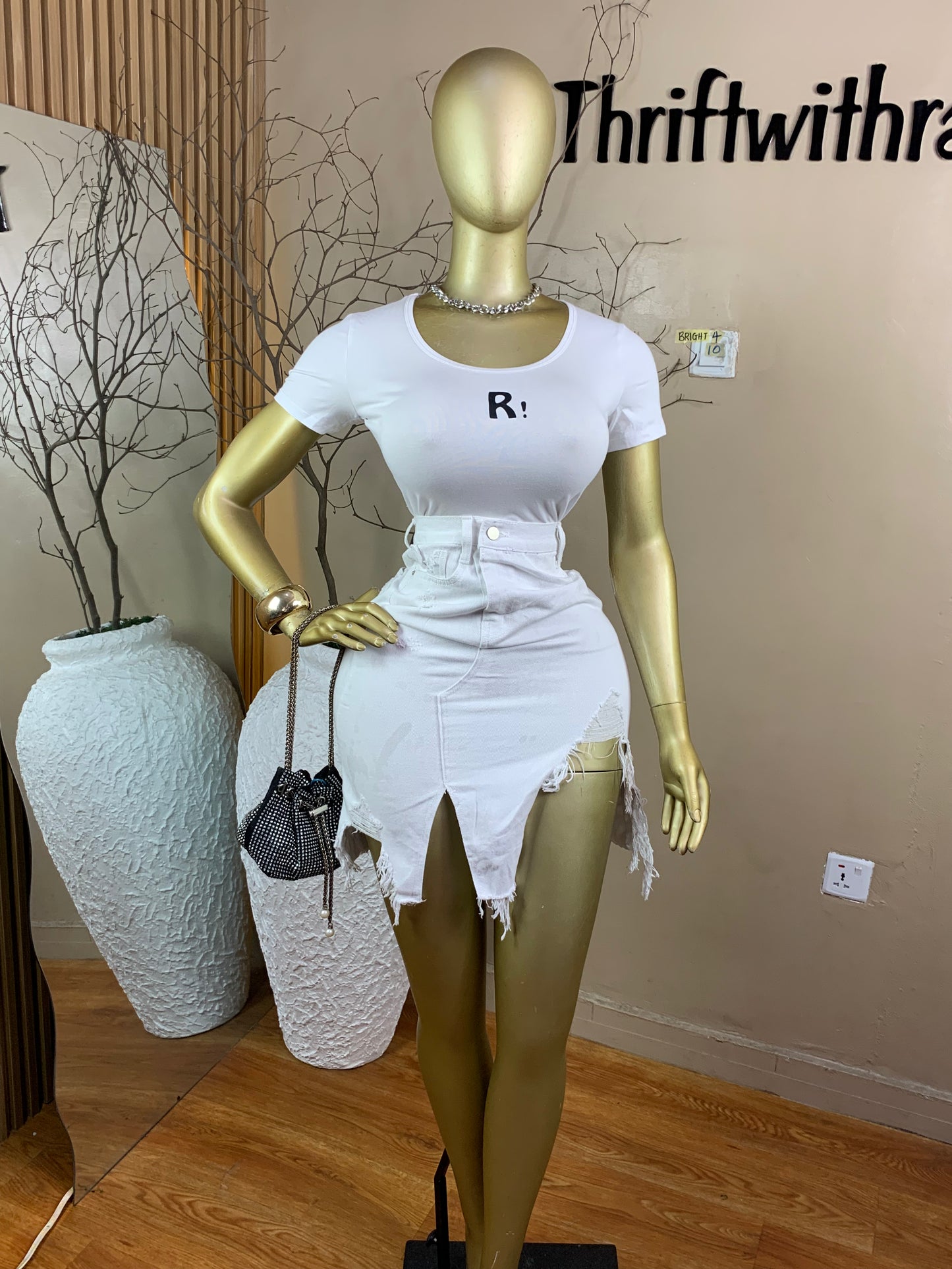 SIZE10 Bright4(Skirt only)(Little stain)