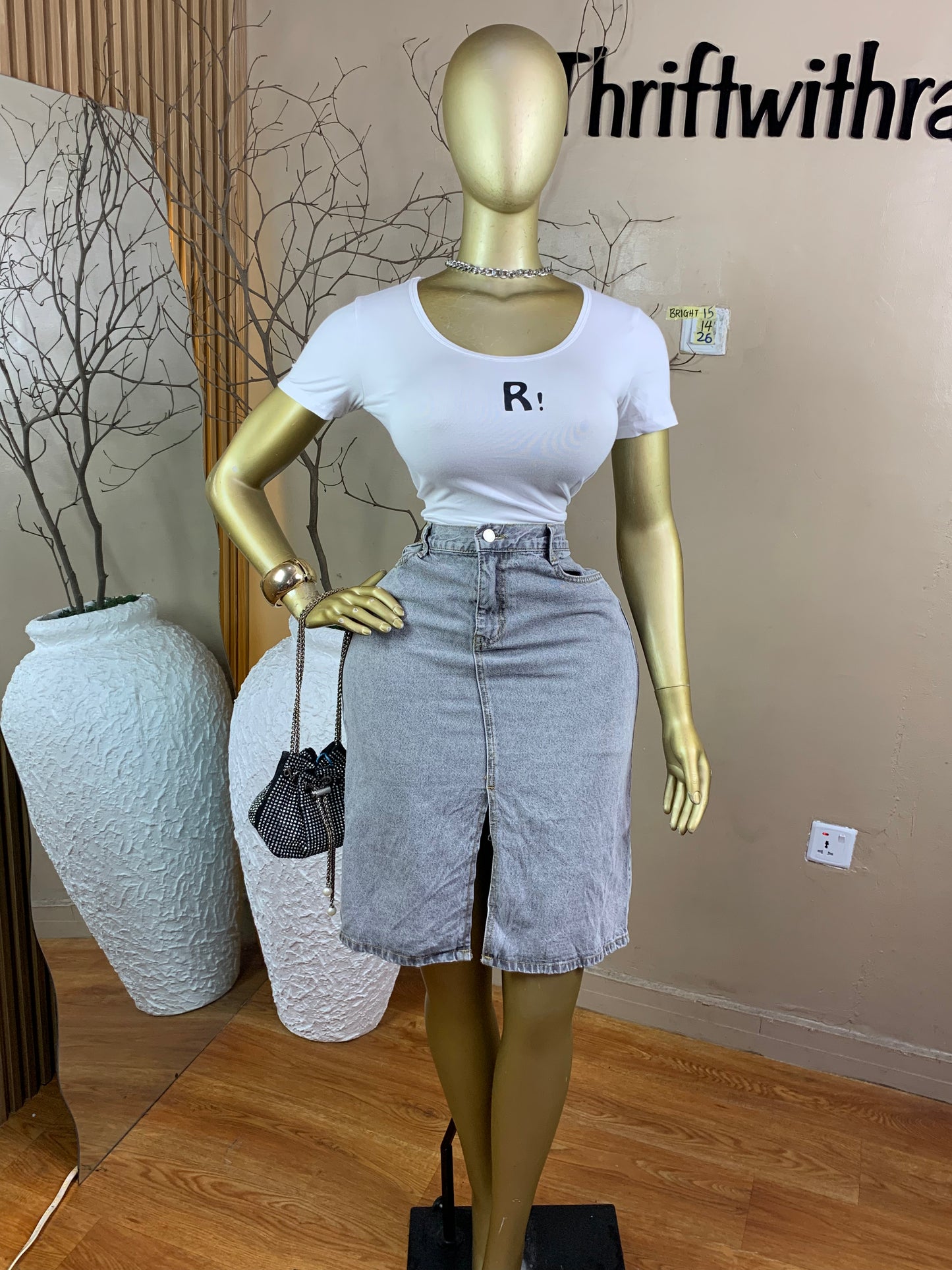 SIZE14 Bright15 Length26(Skirt only)