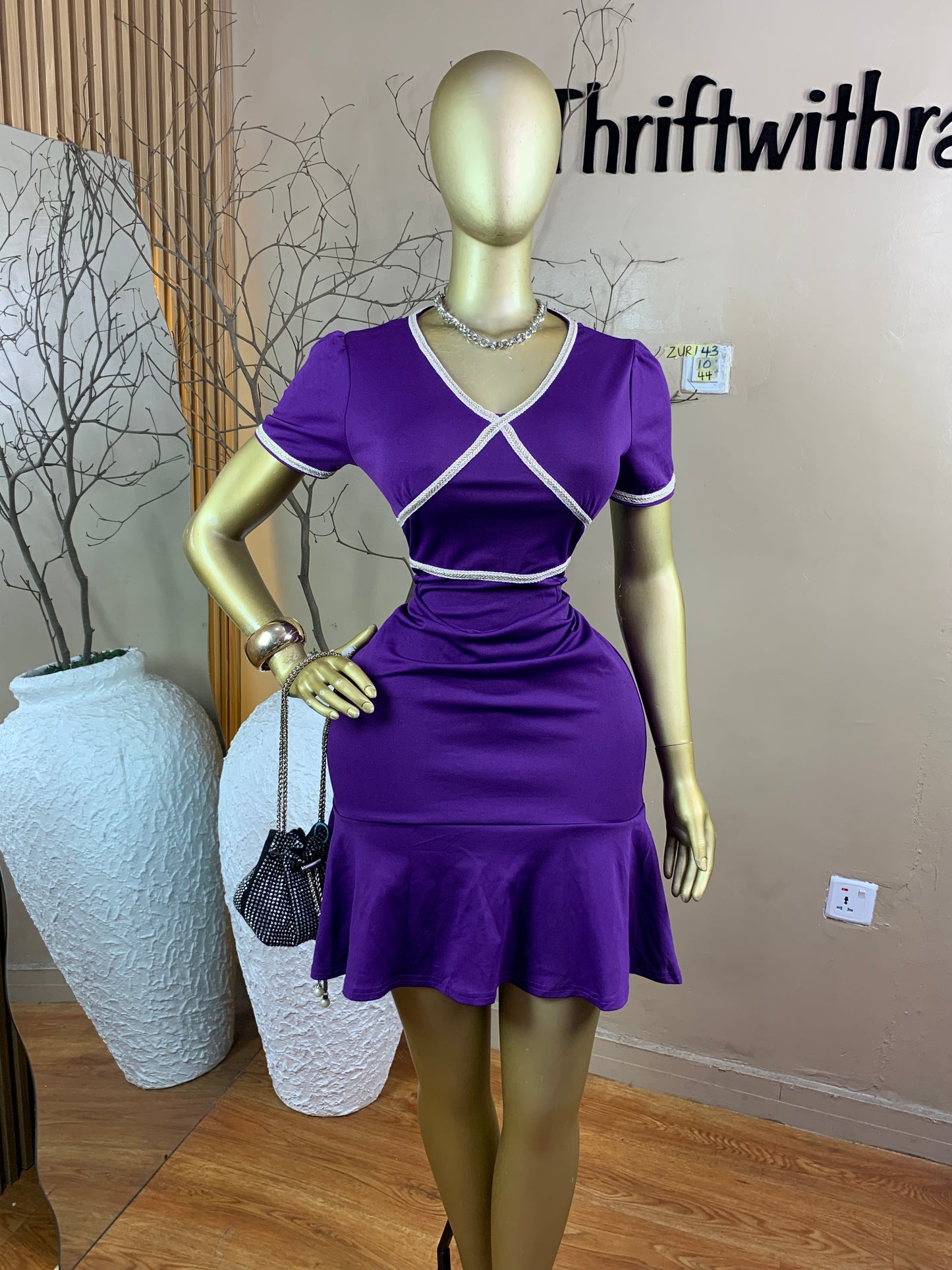 SIZE10 ZURI42 Length44(Purple)