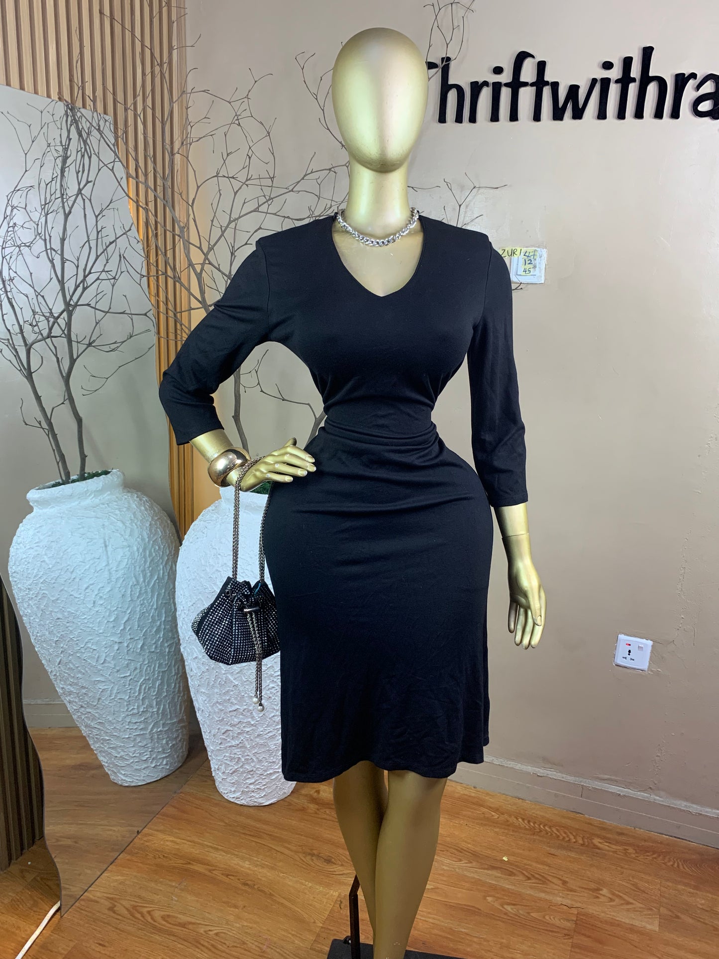 SIZE12 ZURI47 Length45(black)