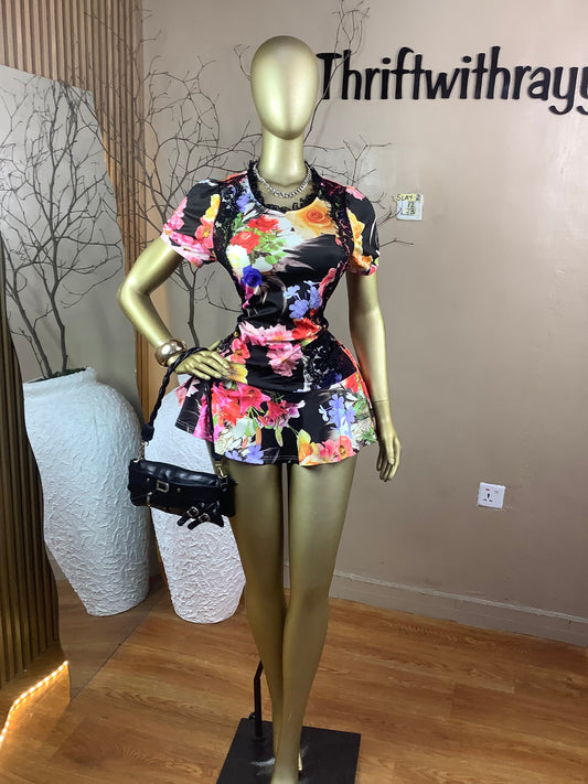 SIZE12 Slay2 Length33(Floral)