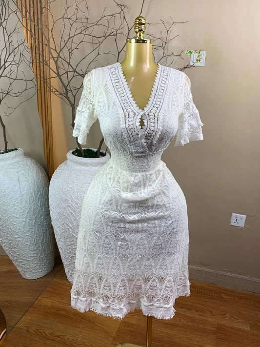SIZE6 BABE52 Length44(white)
